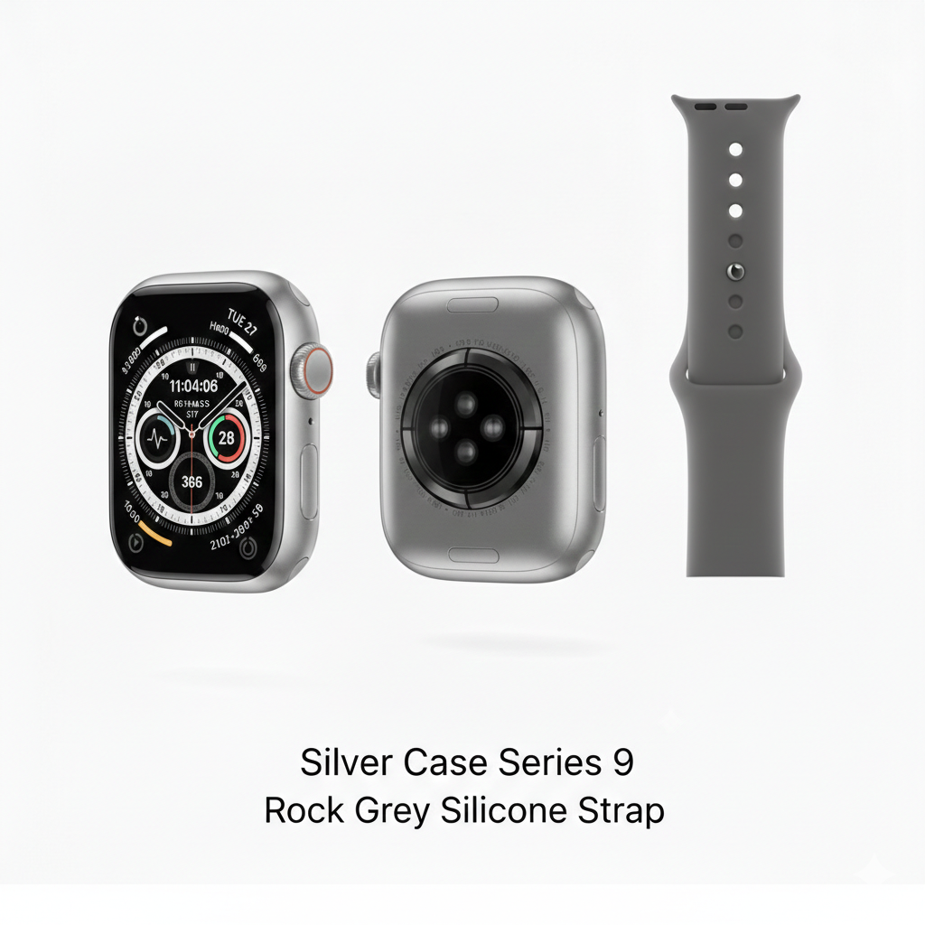 Series 9 Smartwatch 45mm – Ultra-Slim Edge-to-Edge Display, Premium Edition with Original Box | Free Extra Strap | Express Shipping