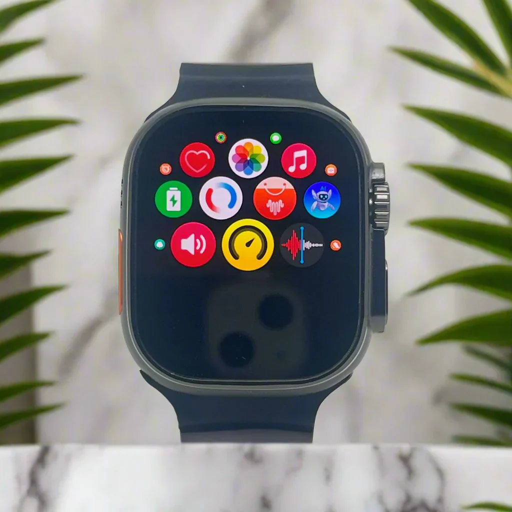 HK10 Ultra 3 Smartwatch | 49mm Titanium Case with Extra Strap | iOS & Android