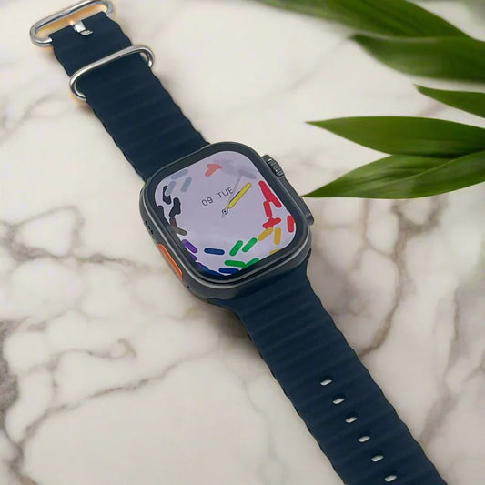 HK10 Ultra 3 Smartwatch | 49mm Titanium Case with Extra Strap | iOS & Android