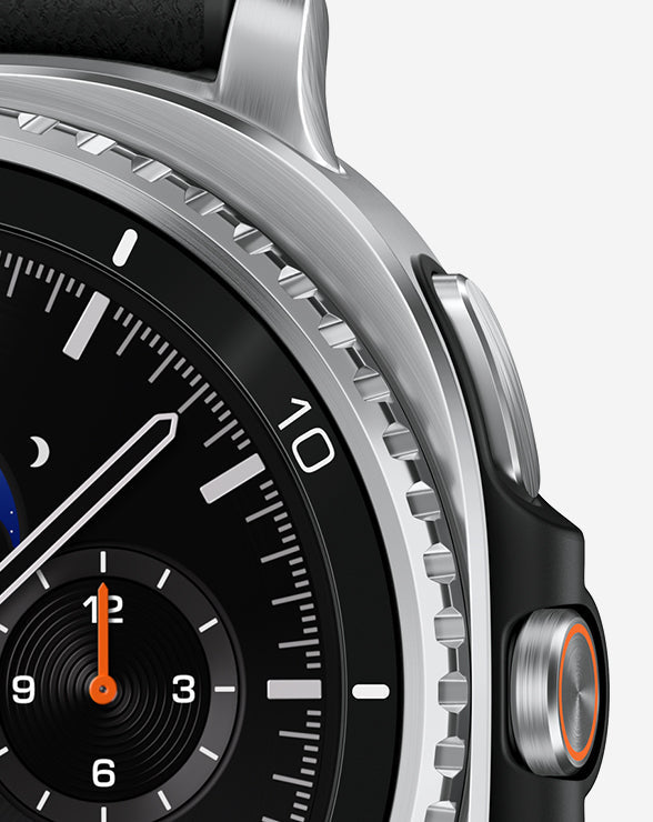 Luxury Watch 8 Classic – Elite Edition, Heart Rate Monitor & Wireless Charging – Matte Black