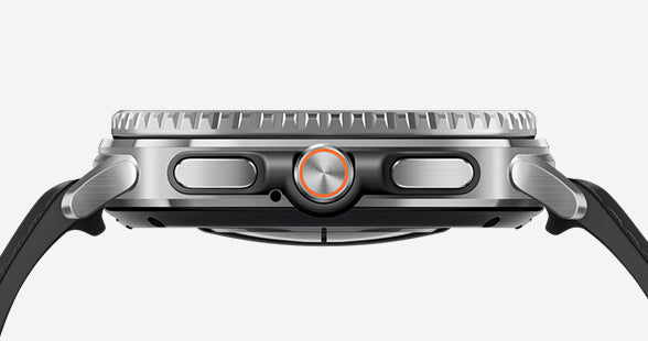 Luxury Watch 8 Classic – Elite Edition, Heart Rate Monitor & Wireless Charging – Matte Black