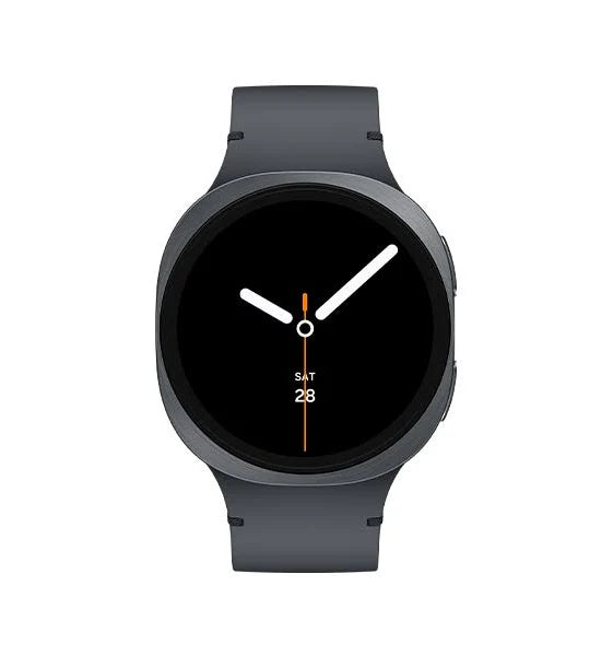 Galaxy Watch 8 – 1.5" AMOLED Screen, Dual Samsung Logo, Bluetooth Calling & Health Tracking (Midnight Black)